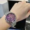 SEIKO 精工 Lukia SRW863P1 獨特紫色錶面女性腕錶 SRW863P1