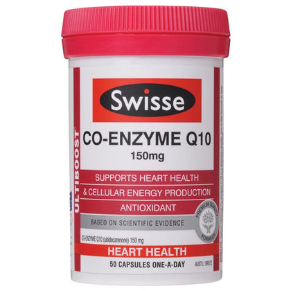Swisse - CO ENZYME Q10 輔酶 150mg 50粒