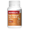 NutraLife High Strength Vitamin C 1200 + D + Zinc 60 Tablets NutraLife 高濃度維他命C + D+ Zinc 60粒 - 約6月底到貨