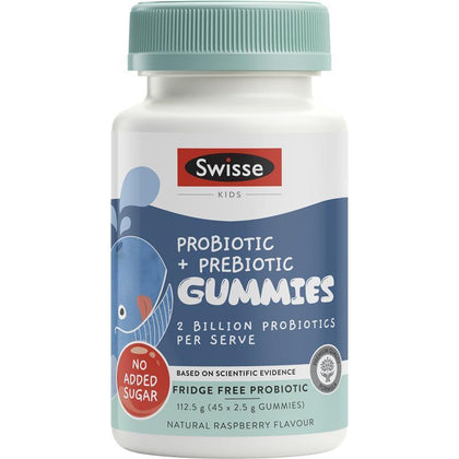 💥現金價💥Swisse  - Kids Probiotic & Prebiotic Gummies 兒童益生菌 + 益生元軟糖45粒 - 現貨售完後12月底左右到貨