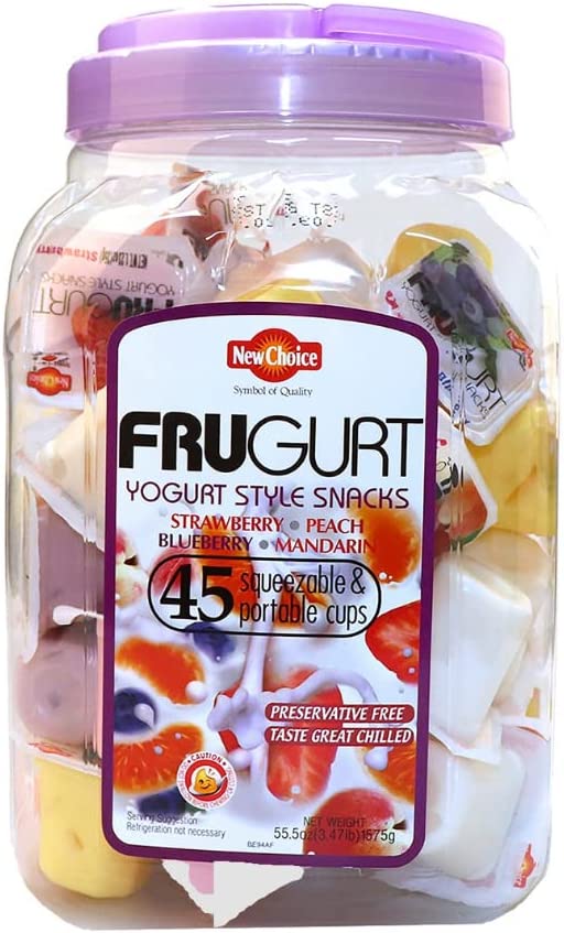 New Choice - FRUGURT 水果乳酪果凍布丁 1575g (45粒入)