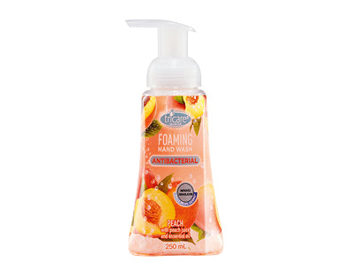 澳洲 Tricare 天然泡沫消毒洗手液 Foaming Hand Wash Peach 250ml