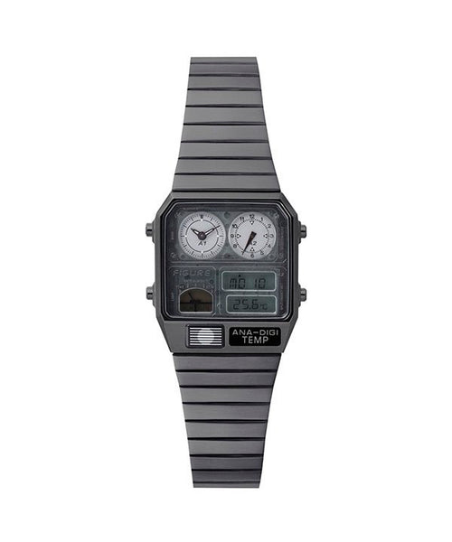 BEAMS x CITIZEN 別注Handwritten ANA-DEGI TEMP WATCH 黑色– 澳紐記