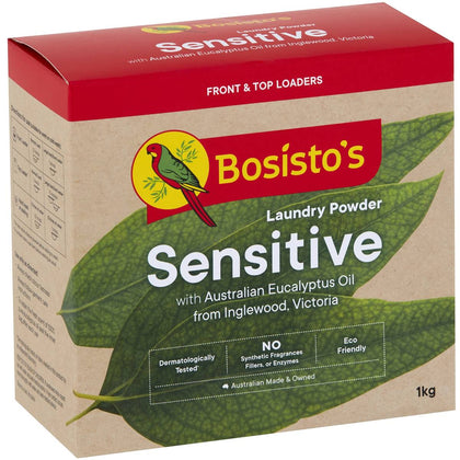 Bosistos - Sensitive Laundry Powder 溫和天然洗衣粉1kg