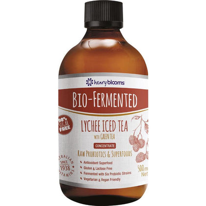荔枝綠茶濃縮酵素 Henry Blooms Bio Fermented Lychee Ice Tea with Green tea 500ml