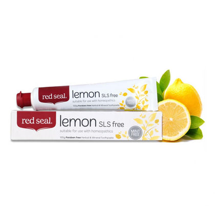 🤩五週年店慶瘋癲價🤪 Red Seal - Lemon 紅印天然檸檬牙膏 110g