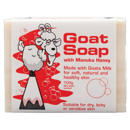 Goat Soap - With Manuka Honey 蜂蜜山羊皂 100g