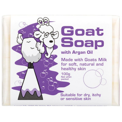 Goat Soap - With Argan Oil 堅果油羊奶皂 100g