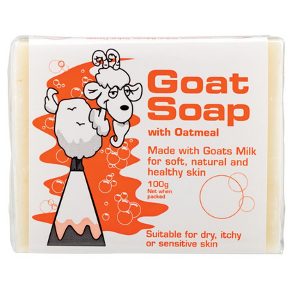 Goat Soap - Oatmeal 燕麥山羊皂 100g