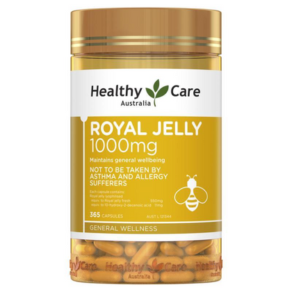 Healthy Care - Royal Jelly 1000mg 蜂皇漿膠囊 365粒 🤩五週年店慶瘋癲價🤪