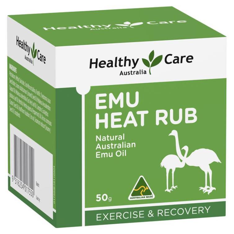 Healthy Care - EMU HEAT RUB 鴯鶓油萬用膏 50g🤩五週年店慶瘋癲價🤪💥限時賀年價💥