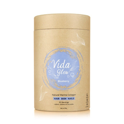 Vida Glow - 膠原蛋白粉藍莓味 90g