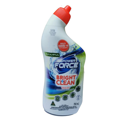 👑期間限定👑Power Force 浴室清潔啫喱 尤加利精油味 Power Force Pro Toilet Cleaner Bleach Gel 700ml