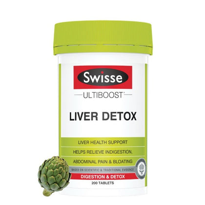 💥現金價💥Swisse - Ultiboost Liver Detox 護肝片 200粒 優惠產品數量有限 售完即止🤩五週年店慶瘋癲價🤪