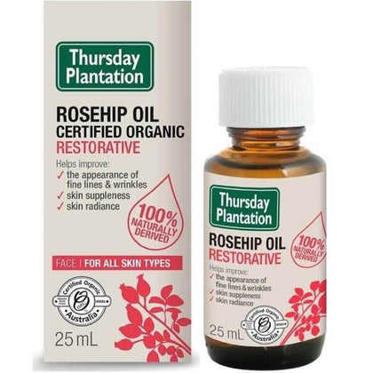 Thursday Plantation - Certified Organic Rosehip Oil 玫瑰果油 25ml