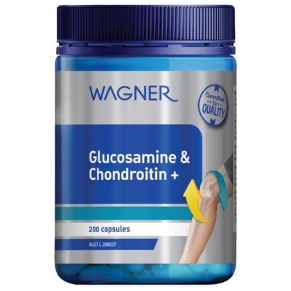 💥現金價💥🌺夏日の感謝祭2024🌷Wagner - Glucosamine & Chondroitin 軟骨素 200粒