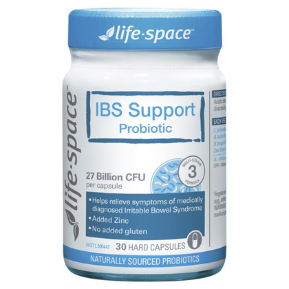 💥現金價💥 Life Space - IBS Support Probiotic 30 Capsules - 約7月中左右到貨