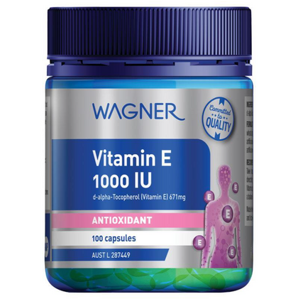 👑期間限定👑 Wagner - Vitamin E 1000IU 維他命E 100粒