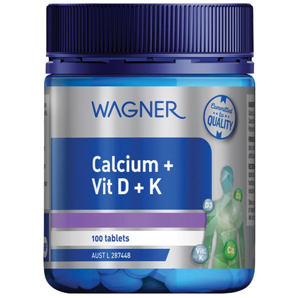 💥現金價💥 Wagner Calcium+Vit D+K 100粒 - 現貨售完後12月底左右到貨