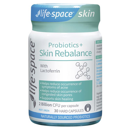 Life Space Probiotic+Skin Rebalance 益生菌+皮膚再平衡配方 30粒