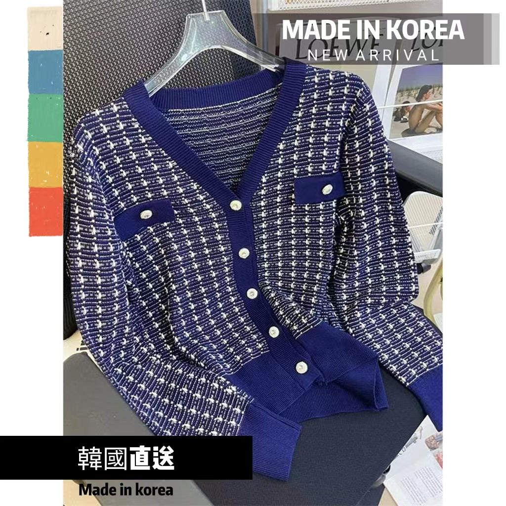 韓國製 高質外套開衫上衣 - C1011
