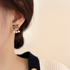 🌟💍高質氣質法式小蝴蝶結耳環 Earrings👑👛-E1114