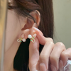 👑S925銀針 粉色鬱金香新款甜美設計感耳環 Earrings 👑👛-E1158