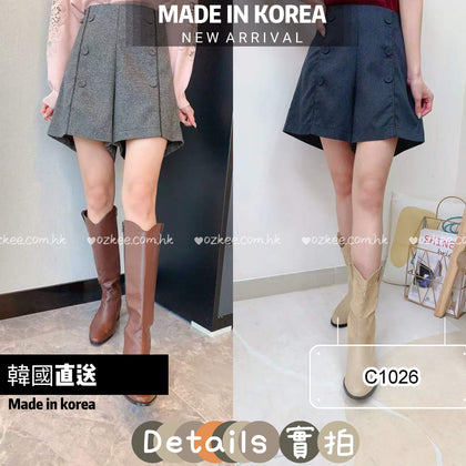 韓國製 秋冬短褲-C1026