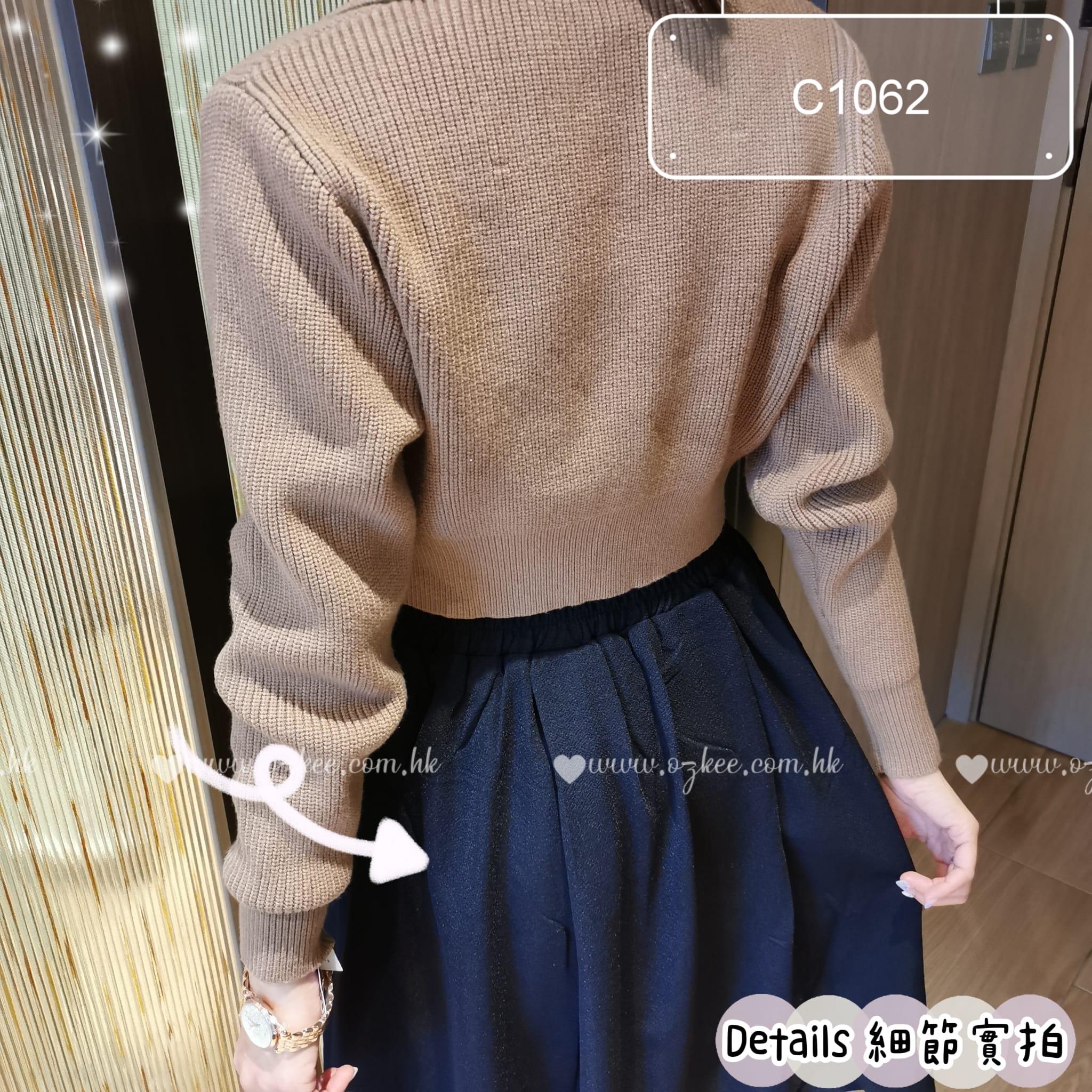 👑期間限定👑韓國熱賣新款女裝純色復古學院風中短裙傘裙 - C1062