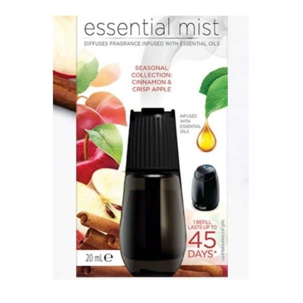 *買一送一* Air Wick - Essential Mist Refill  Cinnamon & Crisp apple 蘋果肉桂精油補充裝 20ml
