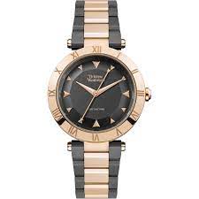 Vivienne Westwood Montagu 黑色錶盤女士手錶 VV206RSGN