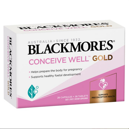 Blackmores - Conceive Well Gold 28 Tablets + 28 Capsules孕前備孕黃金素 56片