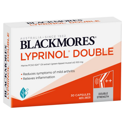 💥現金價💥 Blackmores - Lyprinol Double 雙倍配方利筋諾 30粒 - 現貨售完後12月底左右到貨