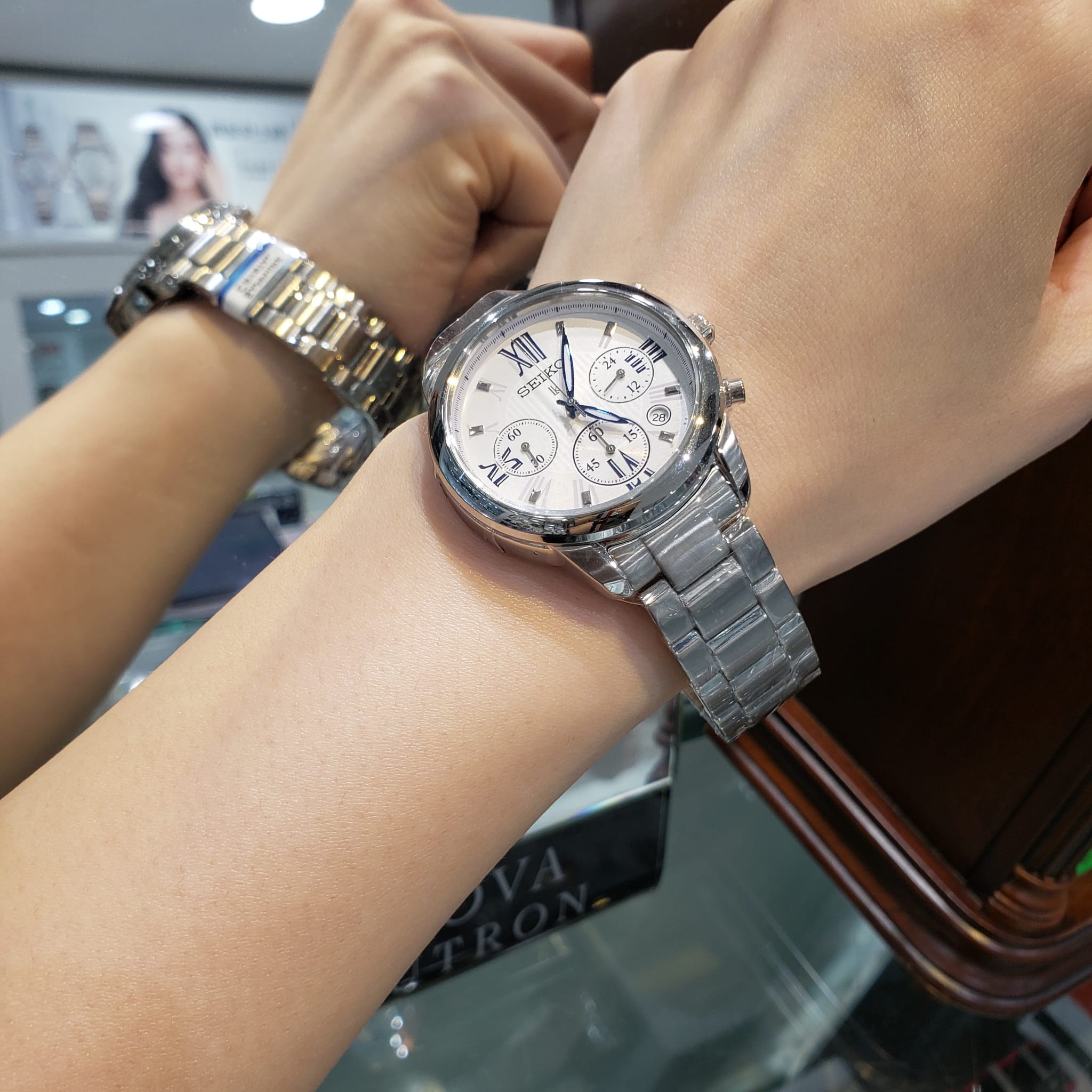 Seiko 精工 Lukia 女裝計時腕錶 SRWZ99P1 ⌚️