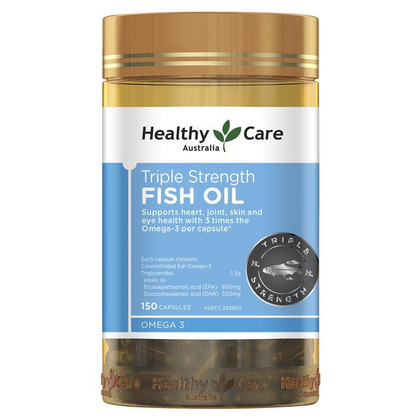 Healthy Care - Triple Fish Oil 三倍強化魚油 150粒🤩五週年店慶瘋癲價🤪