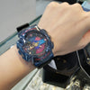 Casio 卡西歐 G-SHOCK 城市夜景主題 金屬錶殼 八角型錶殼 GM-110SN-2ADR_48.8mm