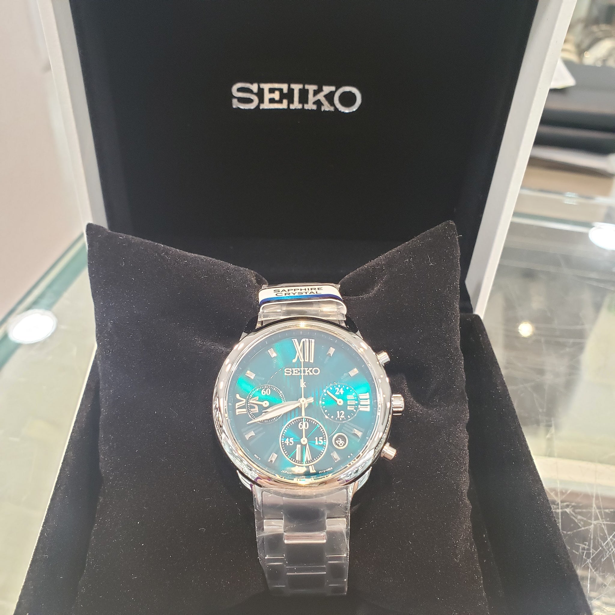 Seiko Lukia 100米防水 女裝石英計時腕錶 SRWZ93P1