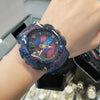 Casio 卡西歐 G-SHOCK 城市夜景主題 金屬錶殼 八角型錶殼 GM-110SN-2ADR_48.8mm