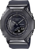 Casio 卡西歐 G-SHOCK 時尚黑灰 金屬錶殼 八角型錶殼 GM-S2100B-8ADR_40.4mm (女士系列）