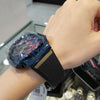 Casio 卡西歐 G-SHOCK 城市夜景主題 金屬錶殼 八角型錶殼 GM-110SN-2ADR_48.8mm