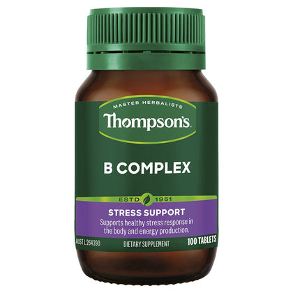 💥現金價💥 Thompson's B Complex 維他命B雜 100 Tablets - 現貨售完後9月底左右到貨