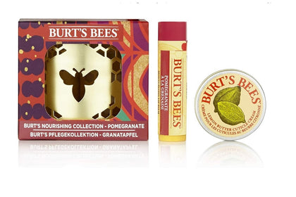 Burts Bees - Nourishing Collection 2 Piece Moisturising Gift Set Natural Origin Pomegranate  唇部滋養組合(石榴味)